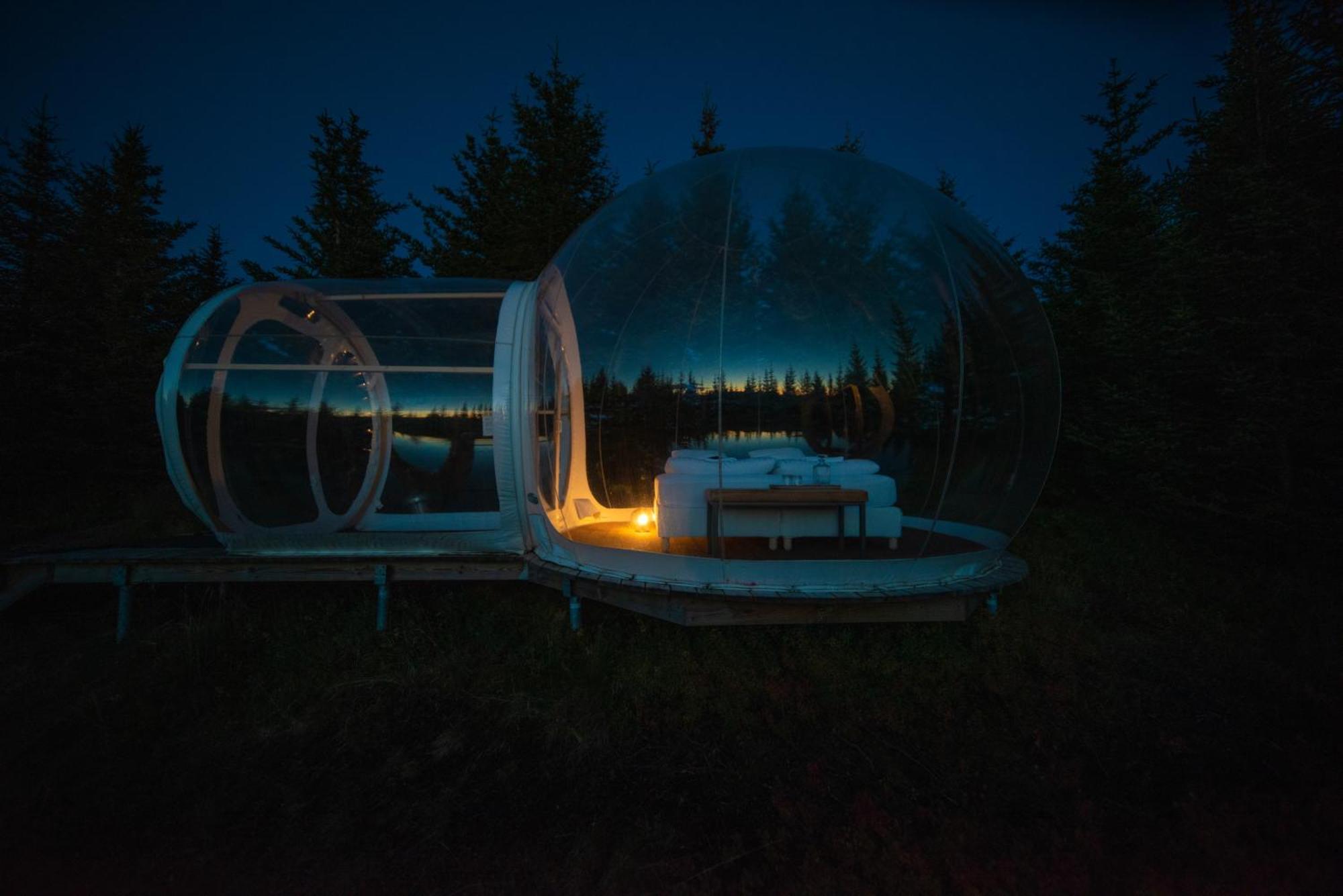 Buubble Hotel - Hrosshagi Selfoss Exterior foto